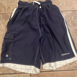 Navy Blue MPZone Men's Swim Board Shorts